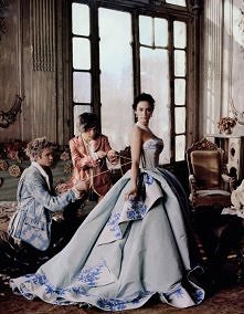 Emily Blunt in Dior Haute couture