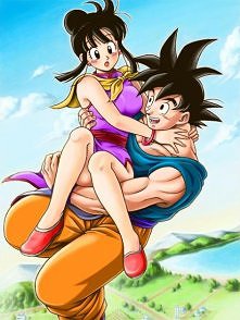 Goku + Chichi :D