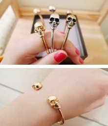 Bransoletka z czaszkami - kliknij :)