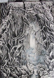 rysowane długopisem, autor ...