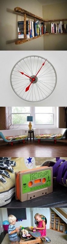 Motyw z szafka na książki fajny :)