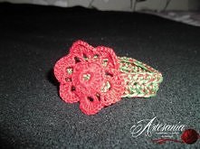 Szydełkowa bransoletka