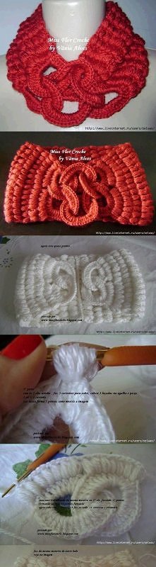  crochet collar, fashion collar, instructions