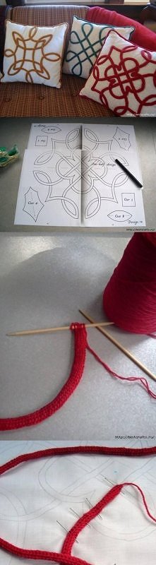  pillow celtic cover, cushion celtic cover, instructions