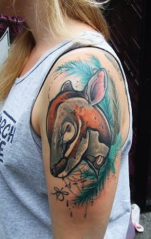 Tatuaż by Julia Blackstar Studio.