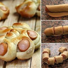 Bułeczki z parówkami