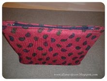 Kosmetyczka-praca uczestniczki kursu kroju i szycia