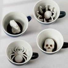 przerażające kubki