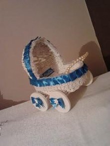 Wózek z okazji narodzin dzi...