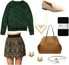 spódniczka we wzory