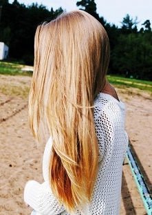 śliczny odcień blondu :]