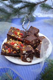 kolorowa tabliczka czekolady