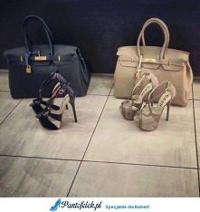 Idealnie zestawione szpileczki z torebką w 2 kolorach:D