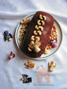 ciasto drożdżowe z masą orzechową