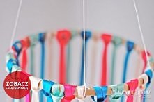 Ozdoba ze wstążek <klik> zobacz krok po kroku jak je zrobić