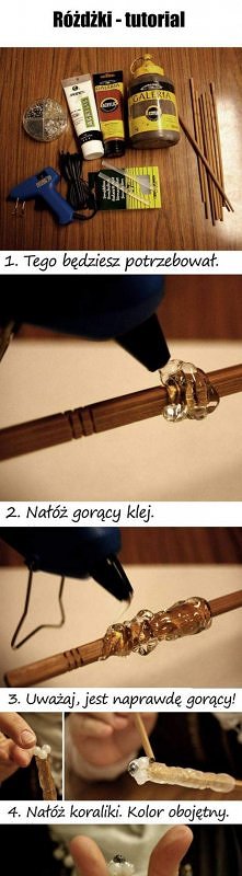jak zrobić różdżkę :)