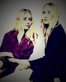 Mary Kate and Ashley Olsen....