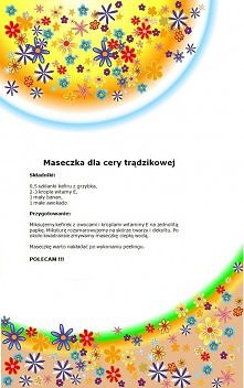 Maseczka do cery trądzikowej