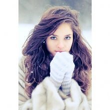 pomysł na ciekawe zimowe zdjęcie :)