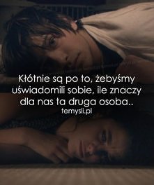 Kłótnie są po to abyśmy uśw...