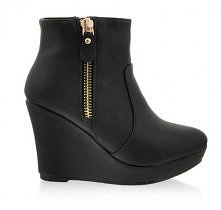 Koturny Ocieplane Lumia Black Pu