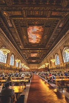 New York Public Library;
wspaniałości, piękności ;_;