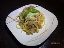 Spaghetti z tuńczykiem