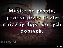 Tsa...jasne! Ja już idę a r...