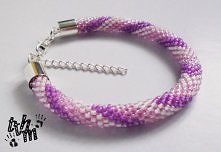 Bransoletka sznur koralikowy.