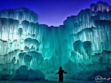 Lodowe zamki w Kolorado (USA)