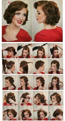 fryzura w stylu lat 20