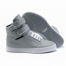 womens supra tk society white and grey suede leather