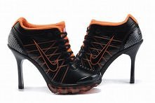 Nike Air Max 2009 Low Heels Black/Orange