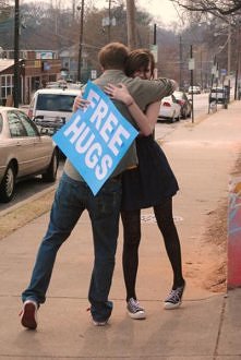 free hugs :)!