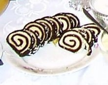 Roladka czekoladowo-kokosowa