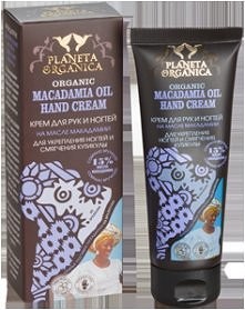 Planeta Organica seria Afryka Krem do Rąk i Paznokci z Olejem Macadamia Oil - Wzmacniający Paznokcie i Skórki
Krem do rąk i paznokci, na bazie naturalnego oleju macadamia.

Olej...