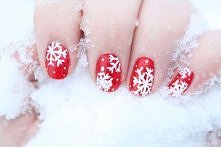 Zimowy manicure