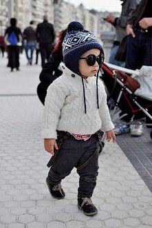 stylizacja dla chłopca na zimę