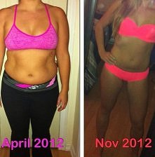 odrazu widać ze to ta sama osoba, drugie zdjecie już po metamorfozie zrobione w lustrze. odrazu mówie ze to nie moja metamorfoza ale jestem pod dużym wrażeniem ;)