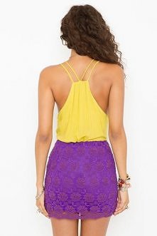 koronkowa spódniczka