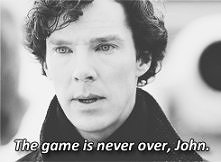 The game is never over, John.