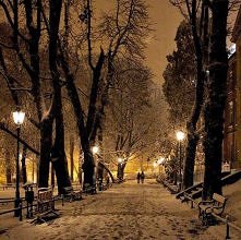Kraków nocą.