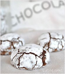 Pękające ciasteczka czekoladowe - ilovebake.pl