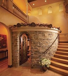 *** ciekawy pomysł na miejsce na wina ***