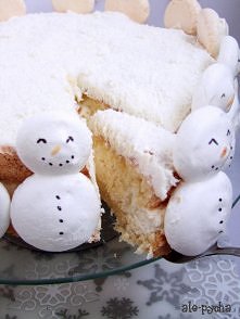 Zimowy tort