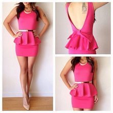 różowa baskinka z odkrytymi plecami :) założyłybyście ?