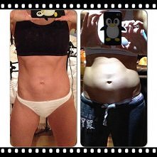 30 dni abs workout, dawajcie dziewczyny bo warto. Troche oszukalam bo to 28 dzien ;)