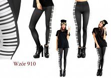 legginsy printy pianino
