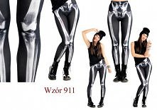 legginsy printy kości