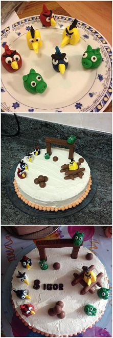 masa plastyczna, 2 godzinki roboty i synek w niebo wzięty.